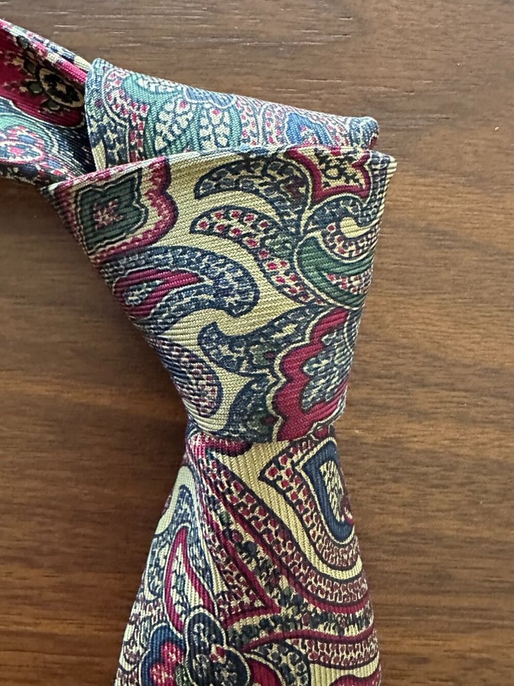 Drake's Multicolor Paisley Silk Tie